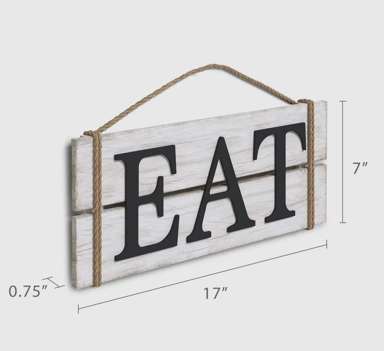 “EAT” Wood Sign