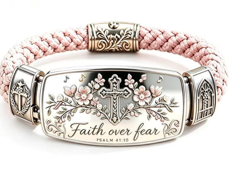 Faith Over Fear Bracelet