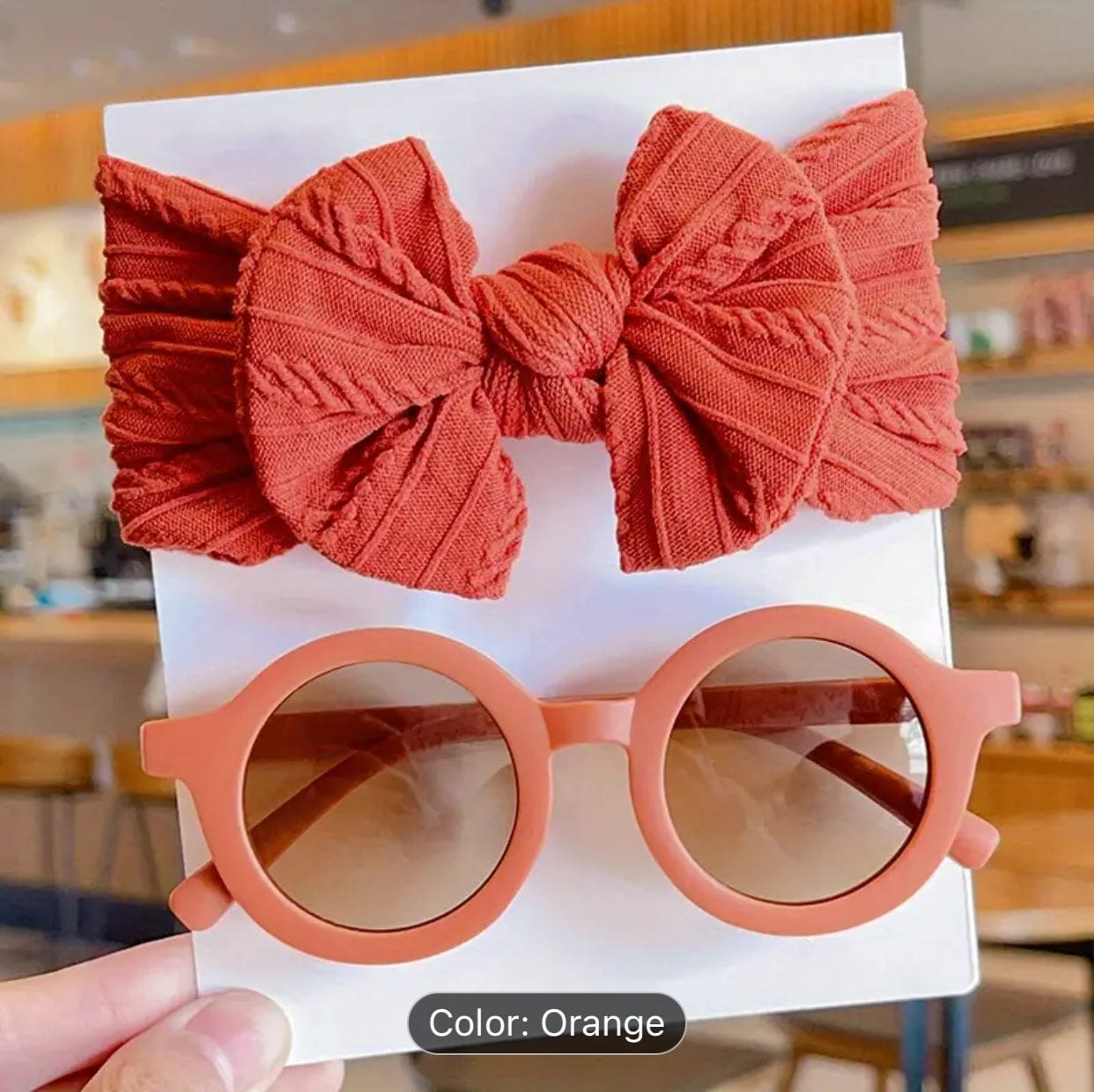 Sunglasses and Headband Set