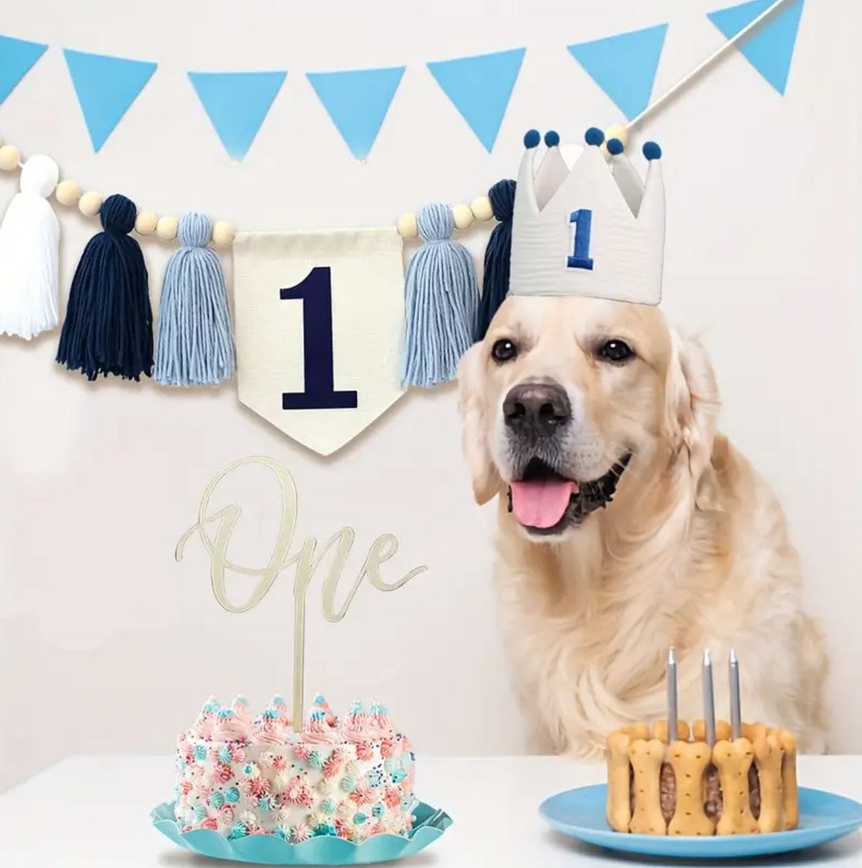 High Chair Tassel Decoration for 1st Birthday