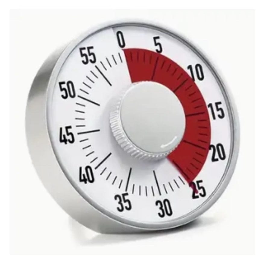 Round Mechanical Timer