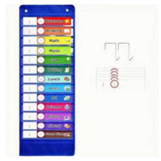 Daily Schedule Pocket Chart