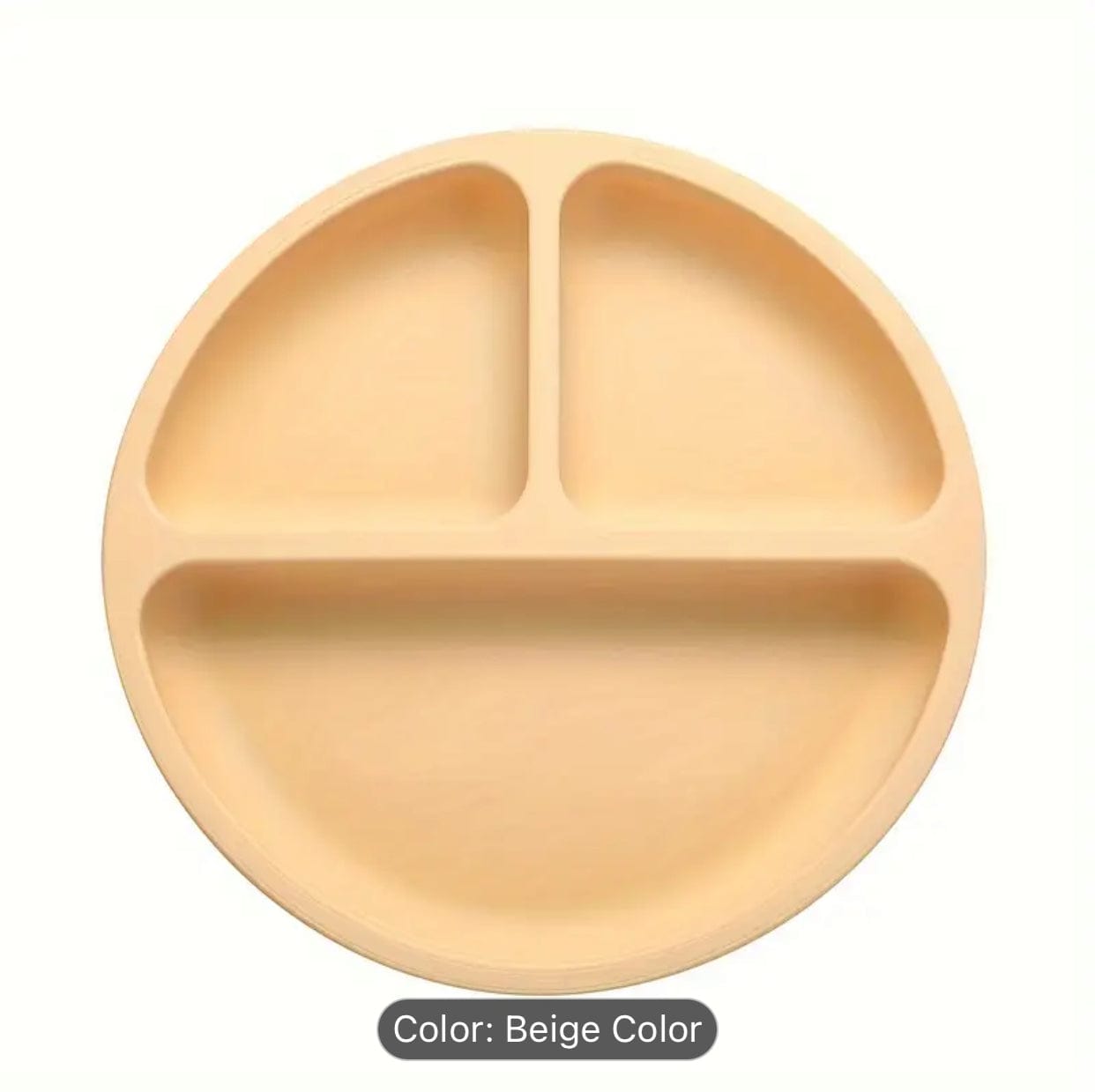 Silicone Baby Plate w/ Suction Cups