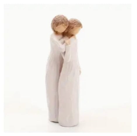 Mother Daughter Figurine