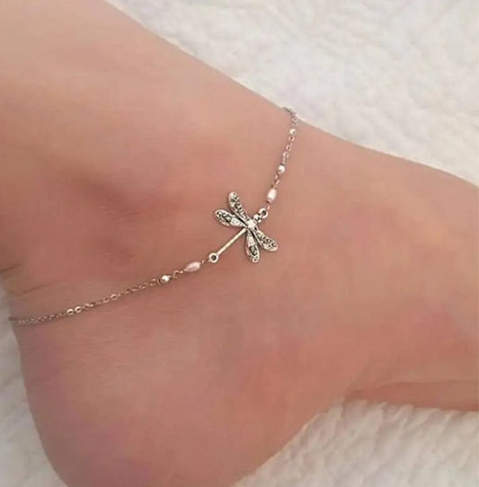 Dragonfly Anklet