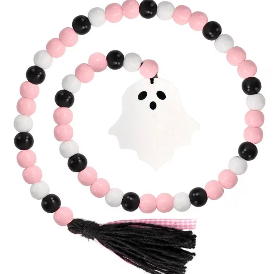 Pink and Bl Ghost Garland