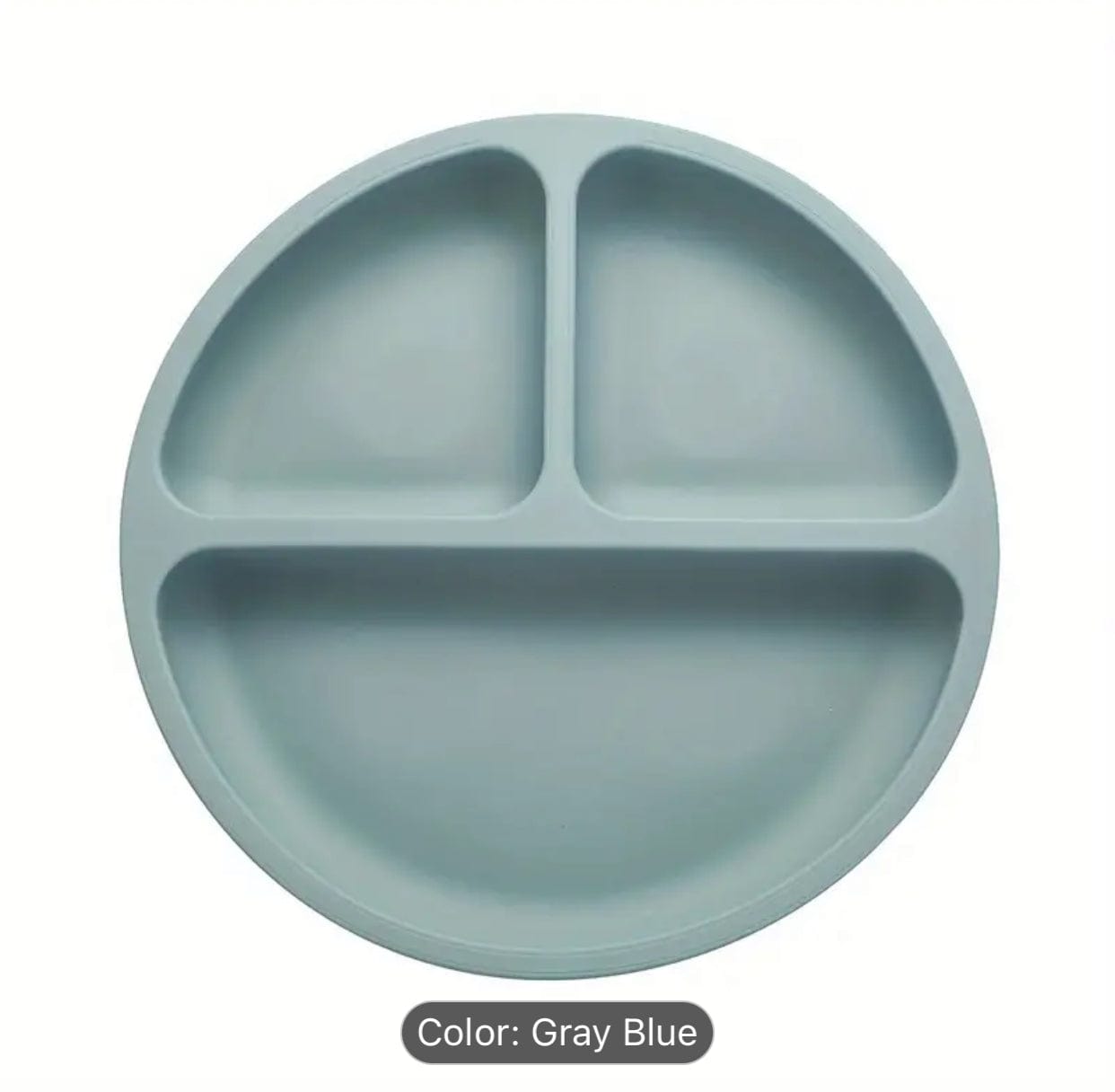 Silicone Baby Plate w/ Suction Cups