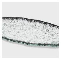 Oval Tray w/ Scattered Black Design