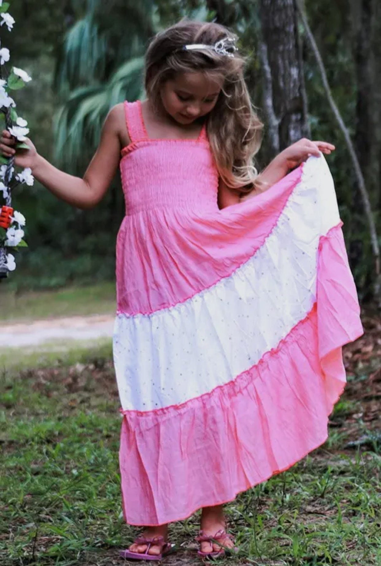 Soft Cotton Maxi Dress in Fresh Aqua Color