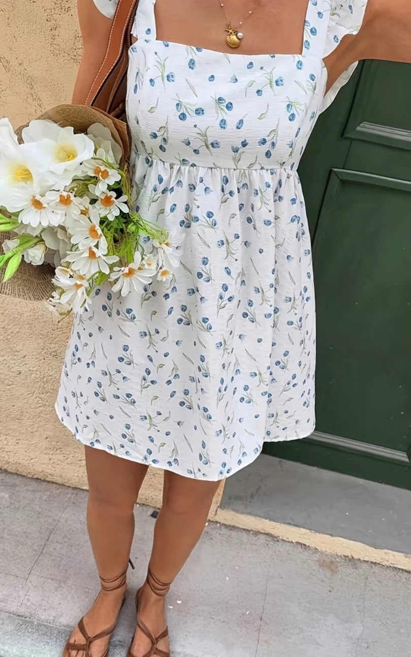 Flutter Sleeve Sundress