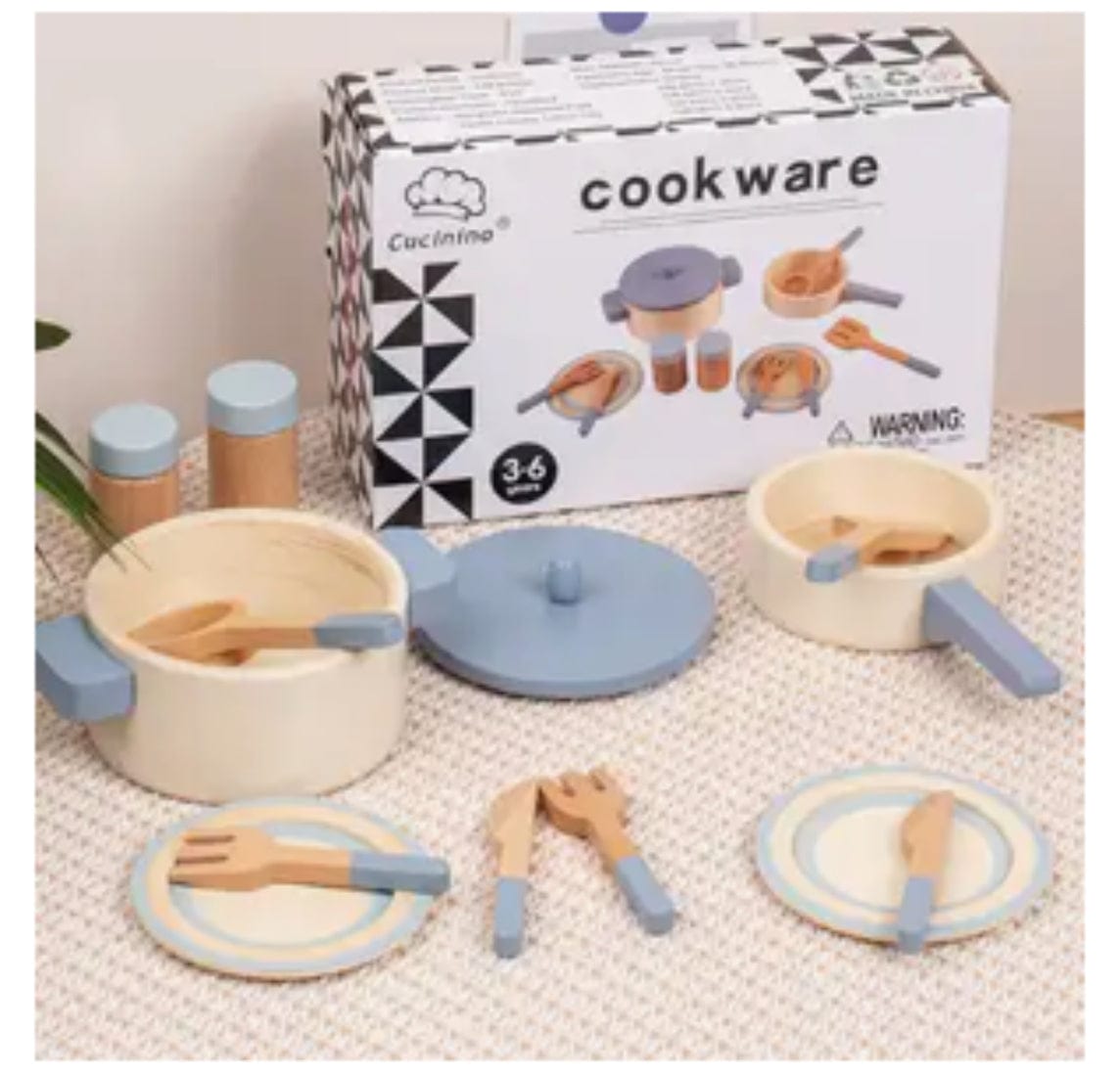 Toy Cookware Play Set