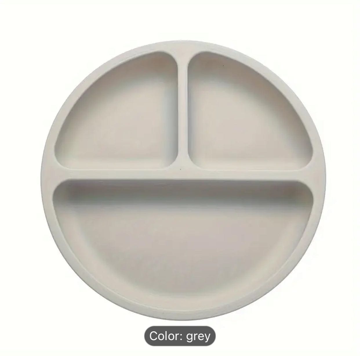 Silicone Baby Plate w/ Suction Cups