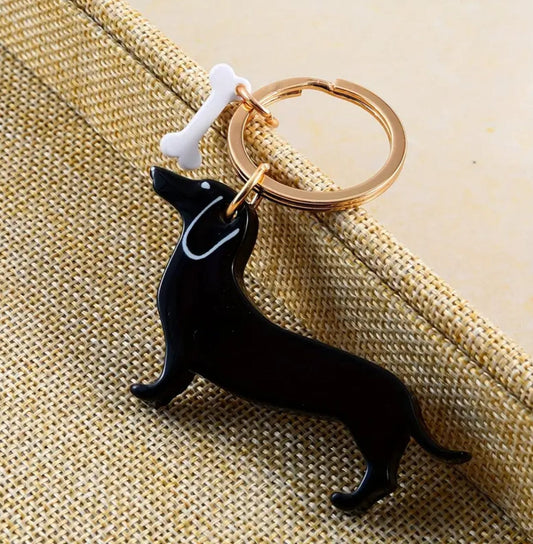 Dachshund Key Chain Dog