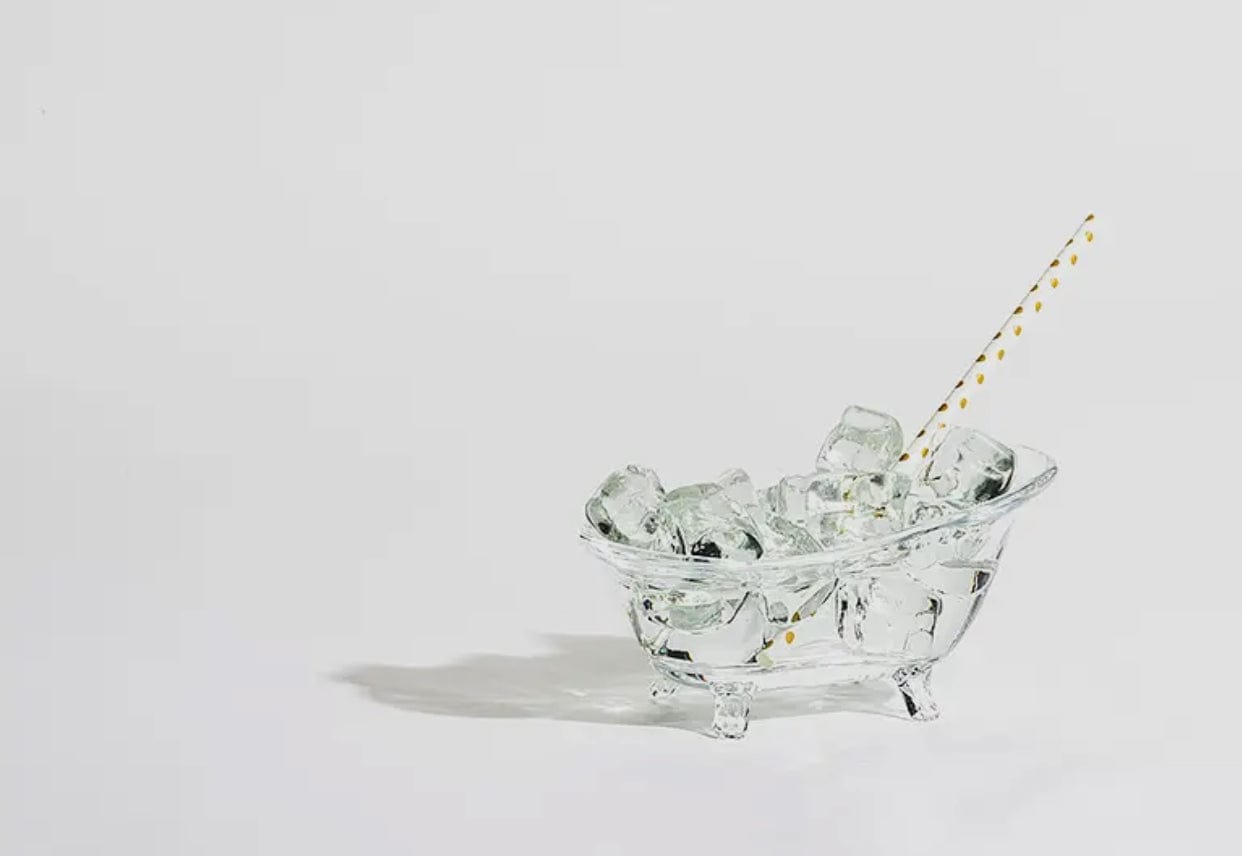 Glass Bathtub Soap Dish