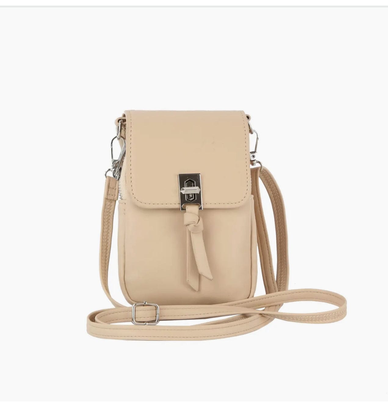 Phone Crossbody Almond/Taupe