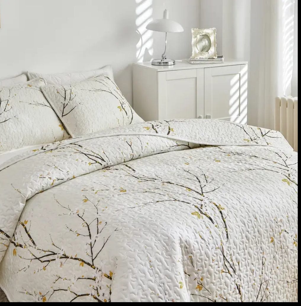 Bedding 3 Piece Plum Blossom
