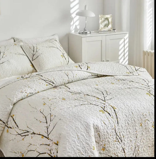 Bedding 3 Piece Plum Blossom