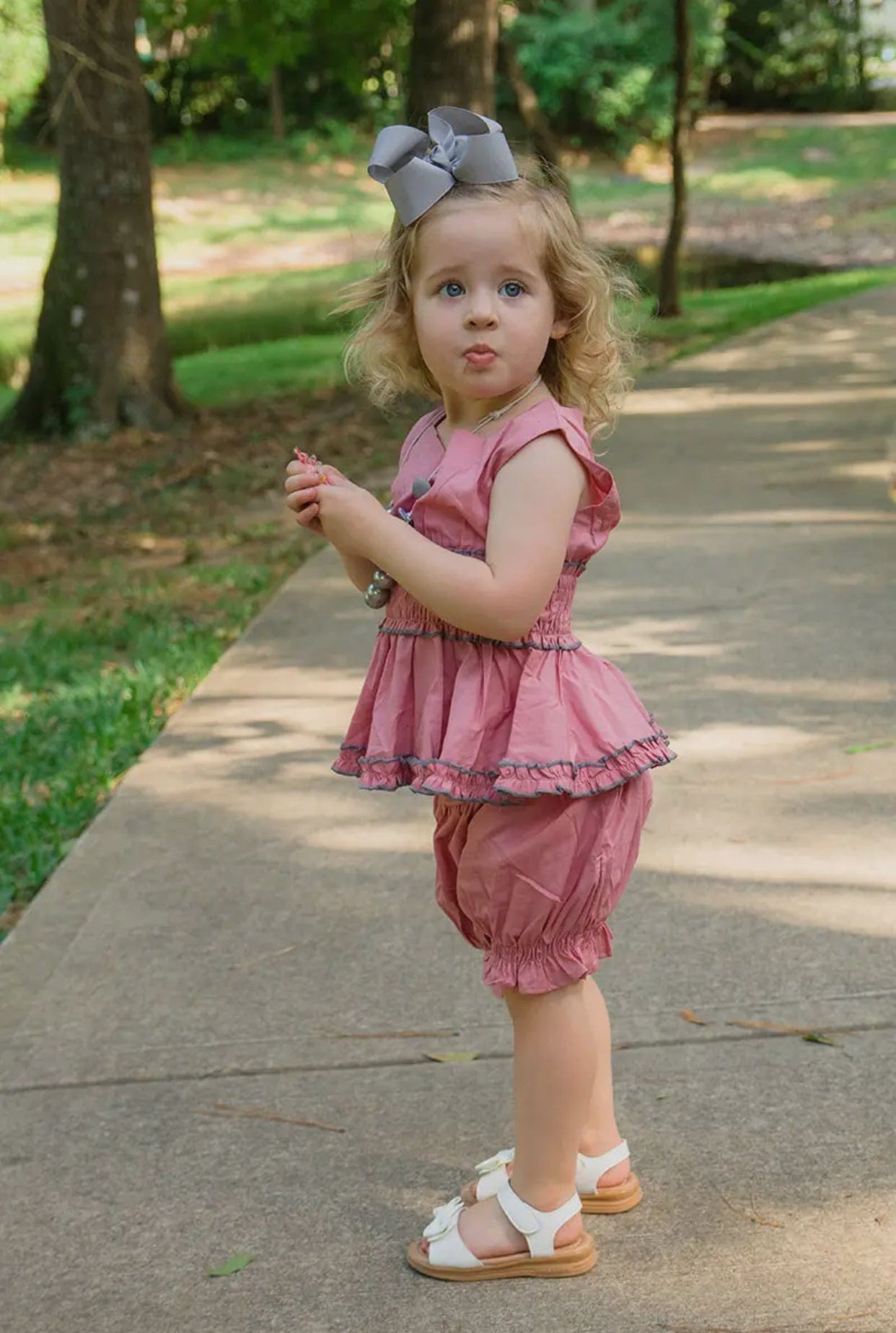 Baby Girls Ruffles Short Set