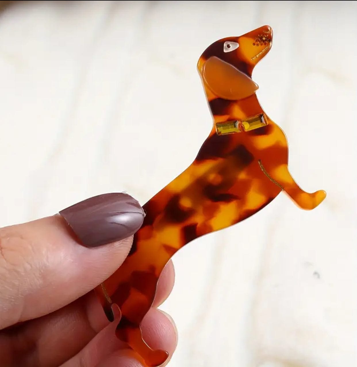 Dachshund Hair Clip