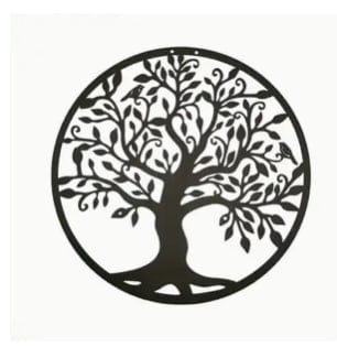 Tree of Life Metal Sign
