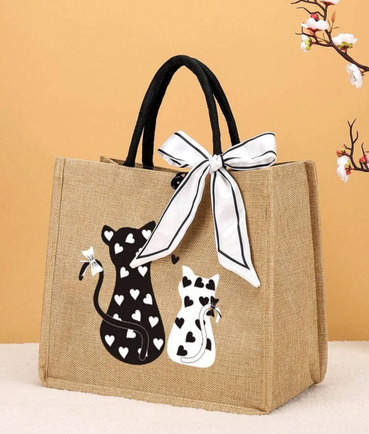 Tote/Travel Bag whimsical cats
