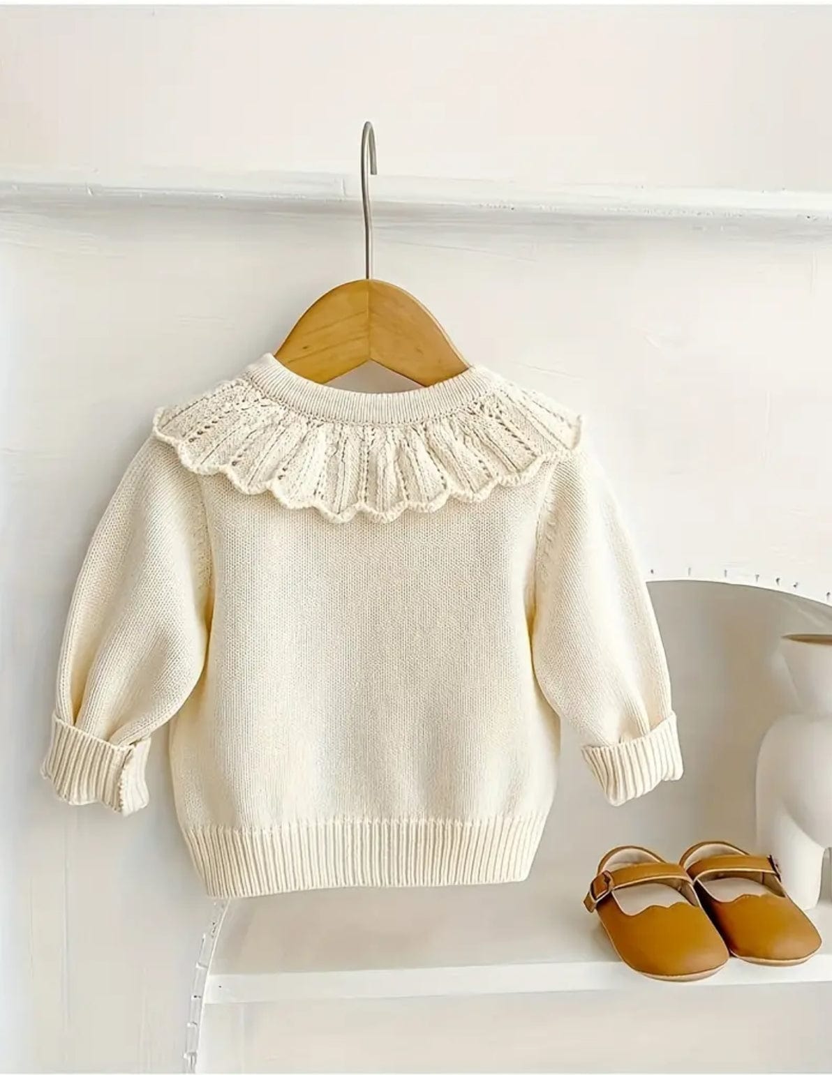 Floral Knit Cardigan for Baby Girls