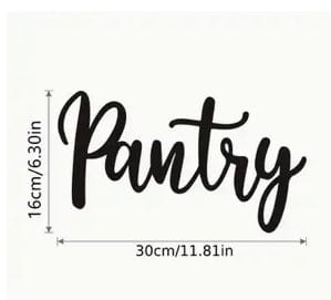 “Pantry” Metal Sign