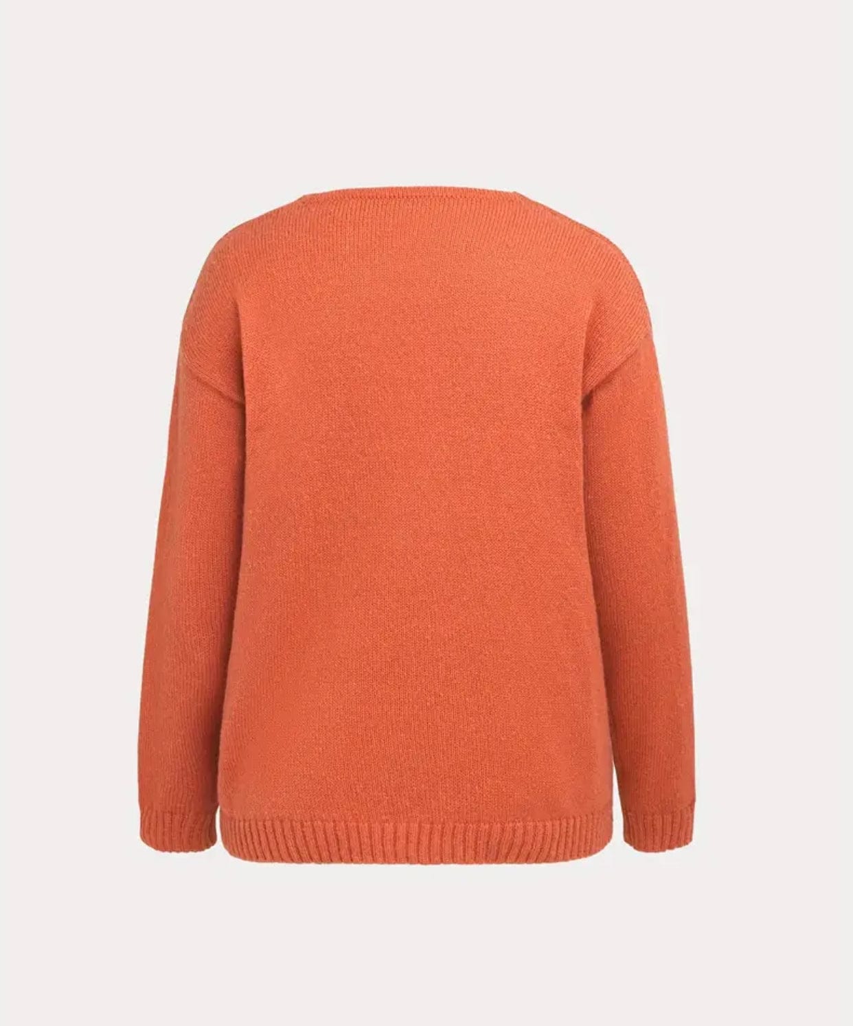 Simple V-Neck Sweater