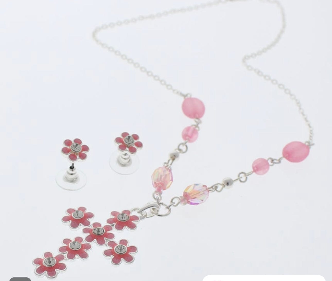 Bloom In Faith SS Neckace