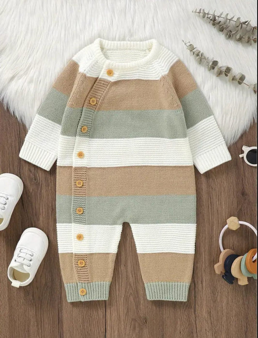 Baby Sweater Romper