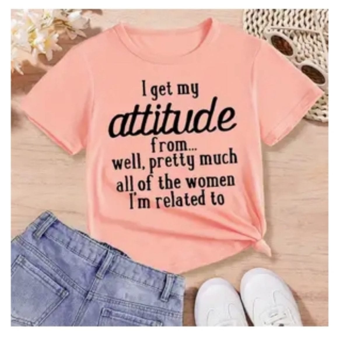I get my attitude T-Shirt