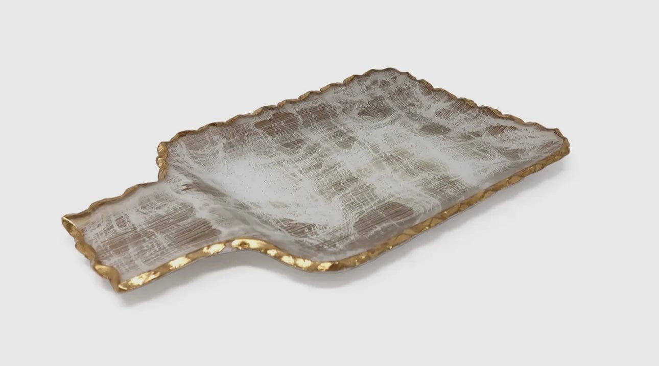 Gold Brushed Tray