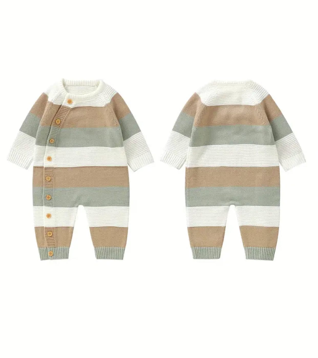 Baby Sweater Romper