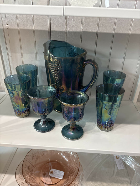 “Harvest grape” iridescent blue sent