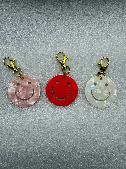 Smiley Face Keychain