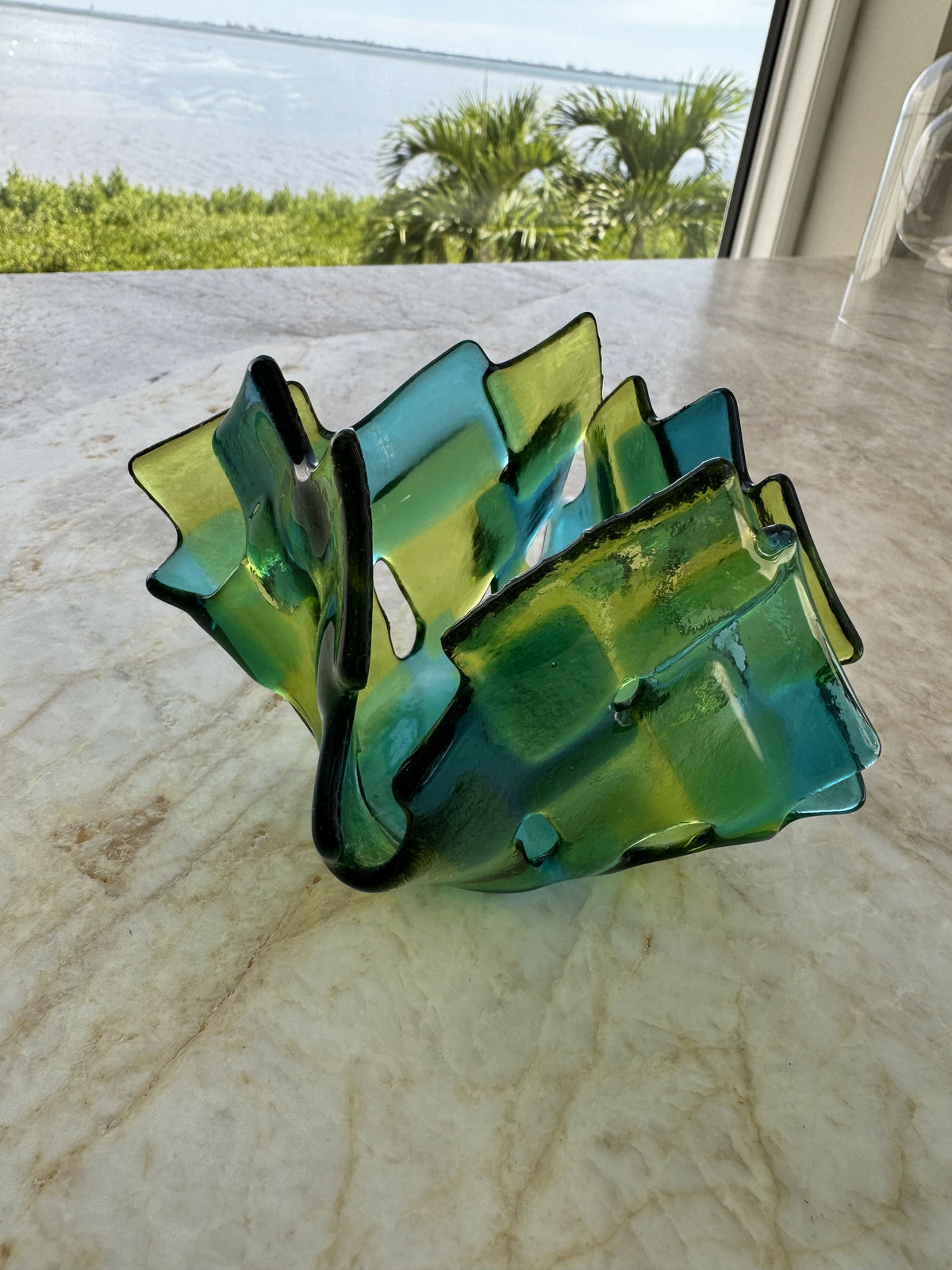 Med Blue/Green Votive
