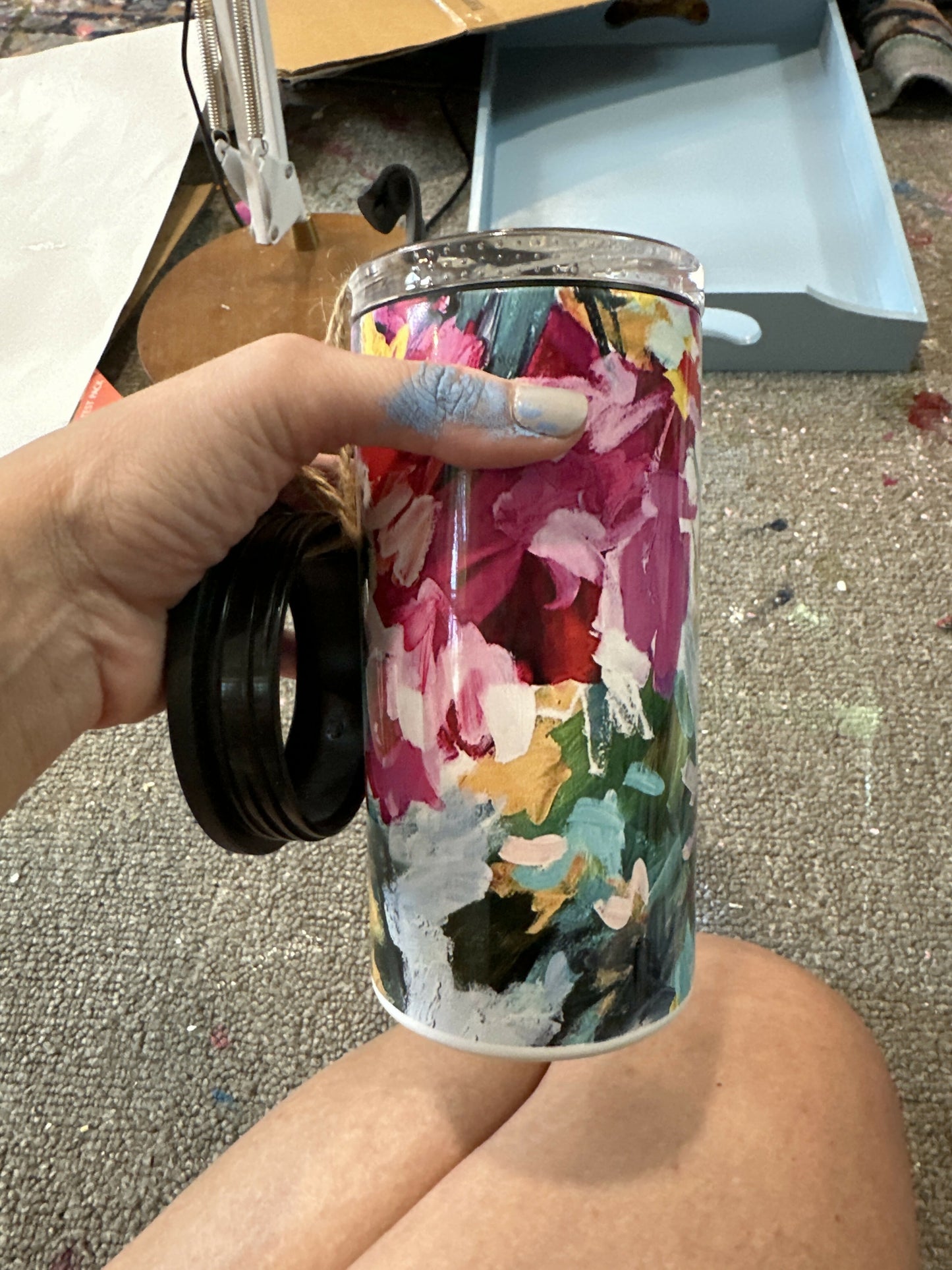 Pierce Paints travel cup