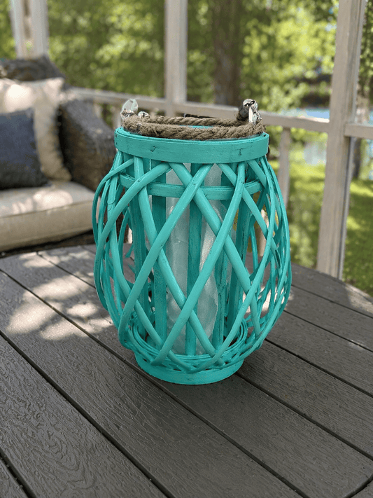 Summer Wood Candle Holder