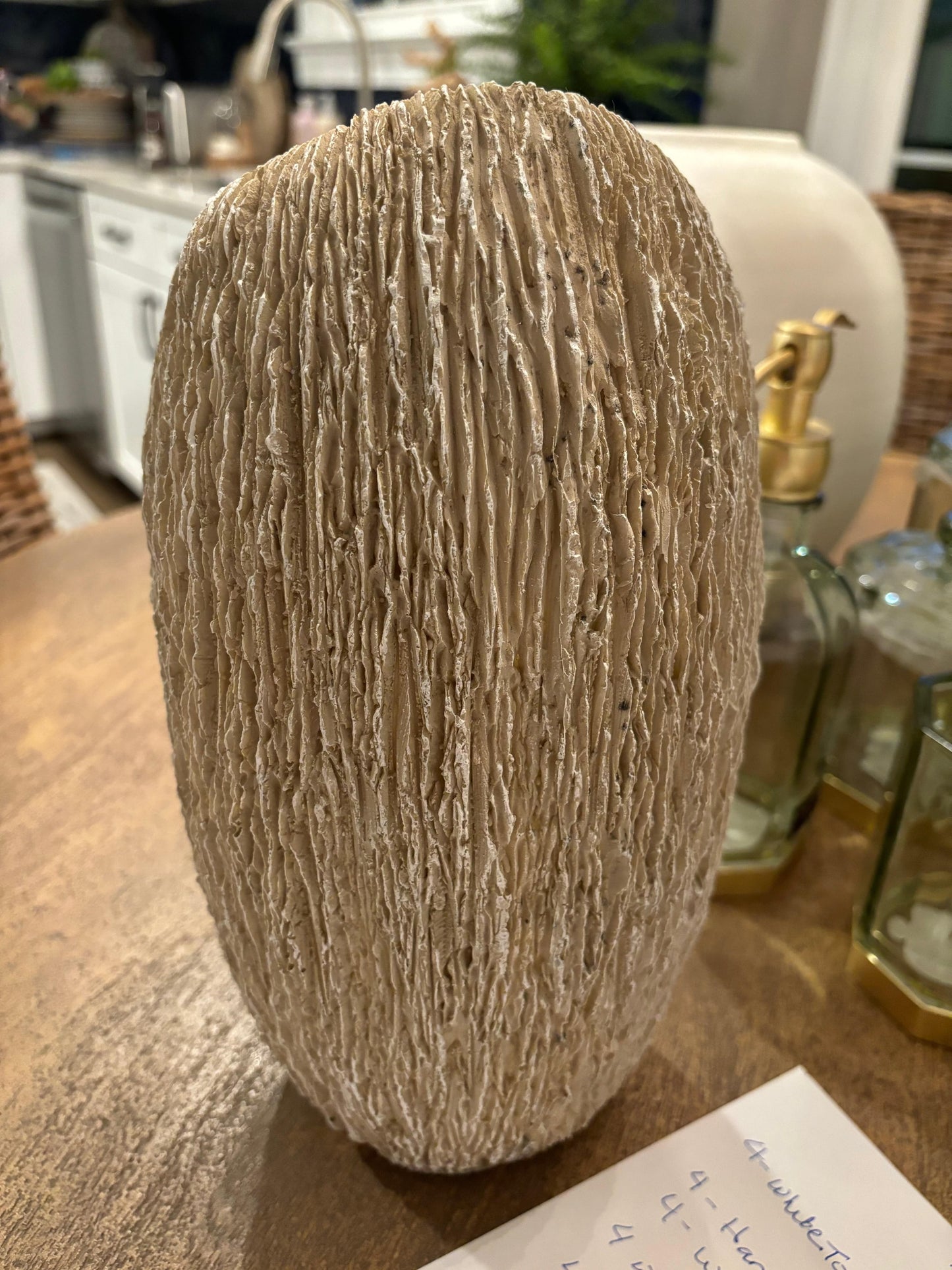 Coral Seaweed Vase Tall