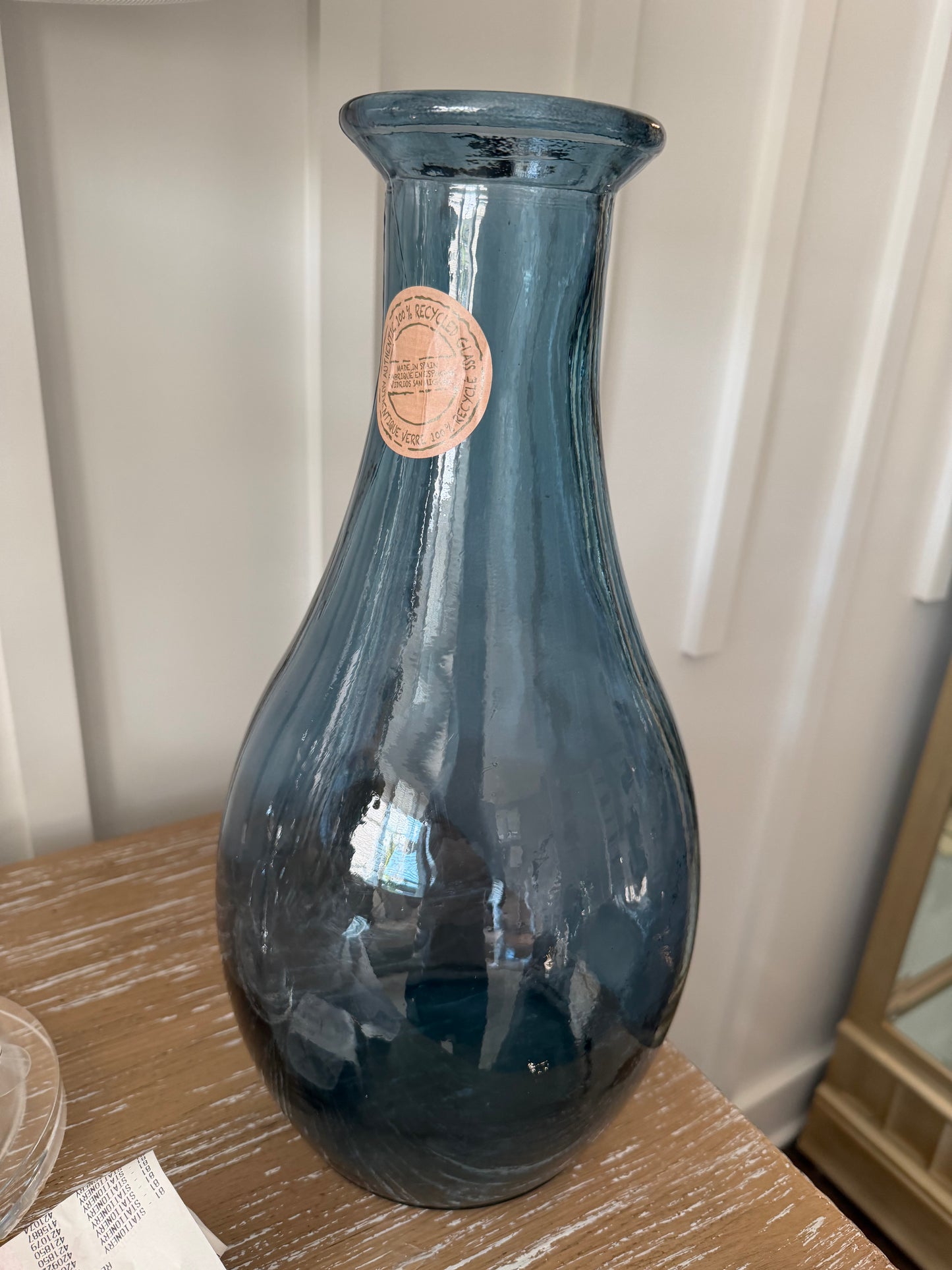 Large Cobalt Blue Vase