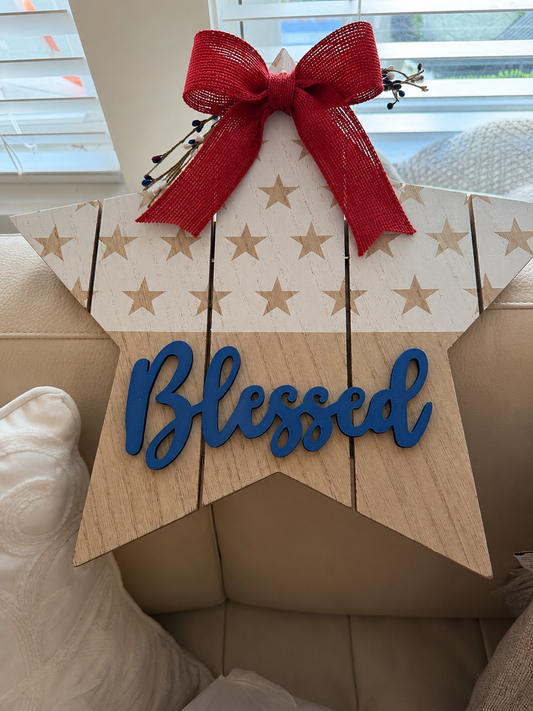 Star Hanging Blessed
