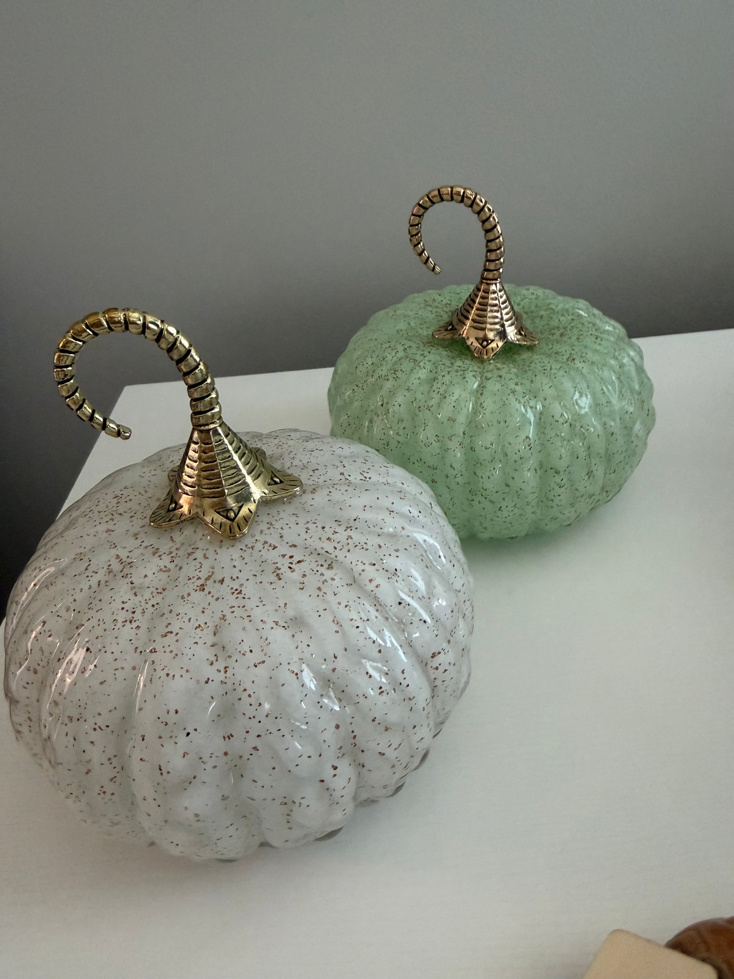 Glass Pumpkins