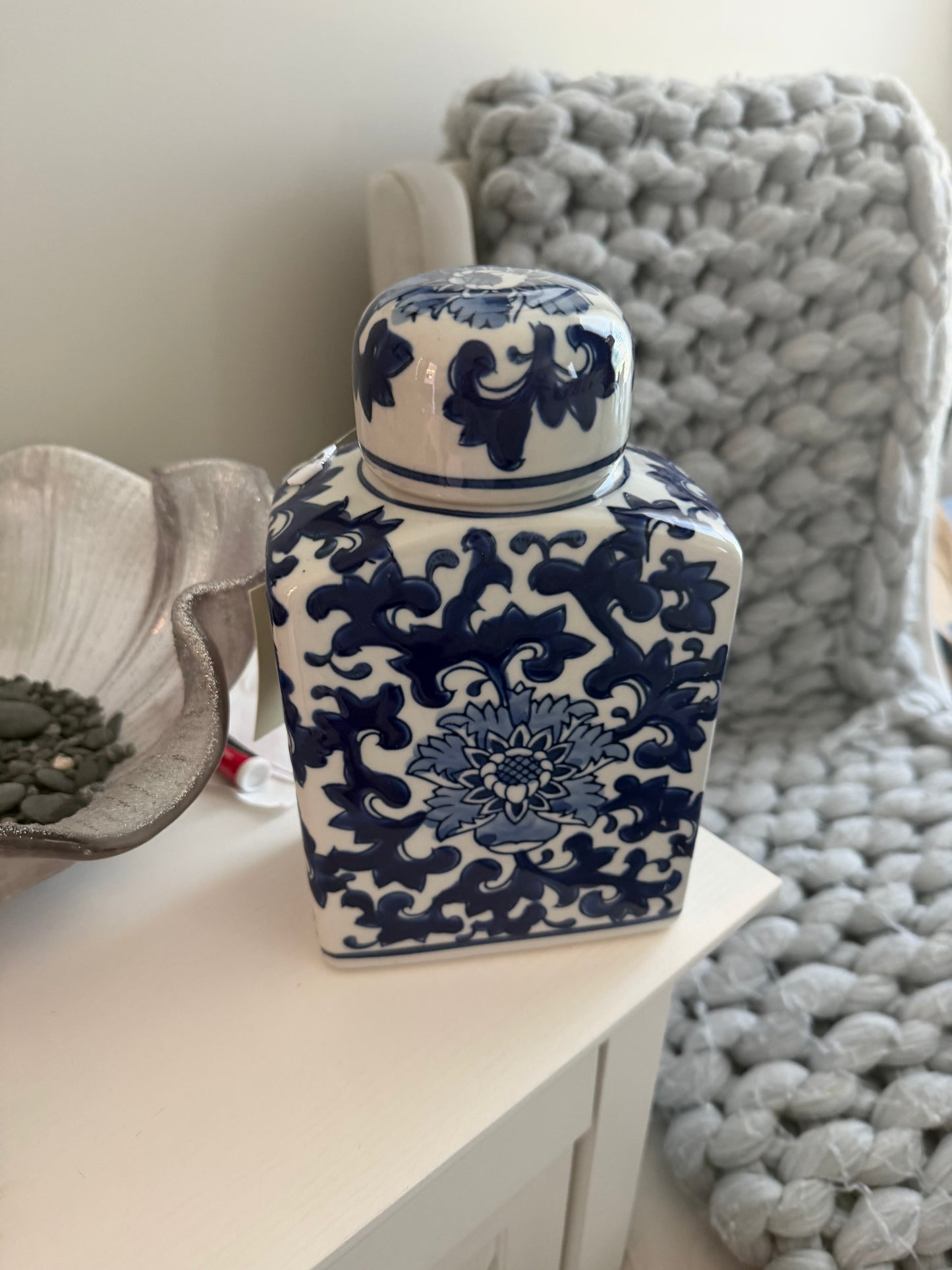Blue and White Jar