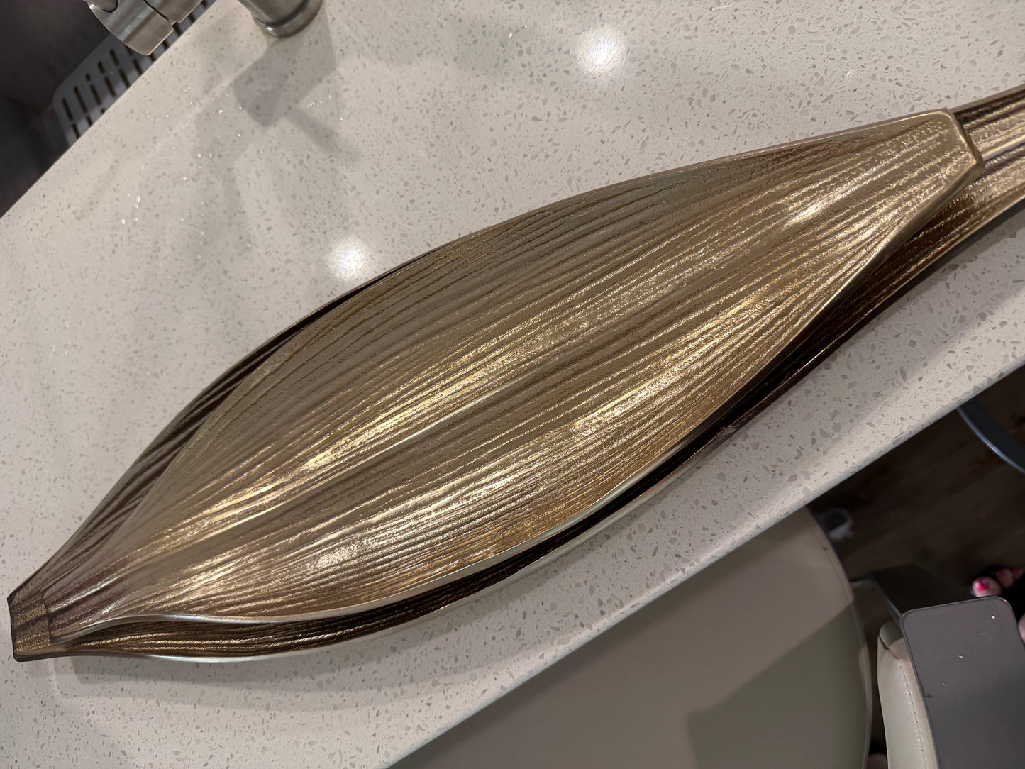 Medium Gold Leaf Tray