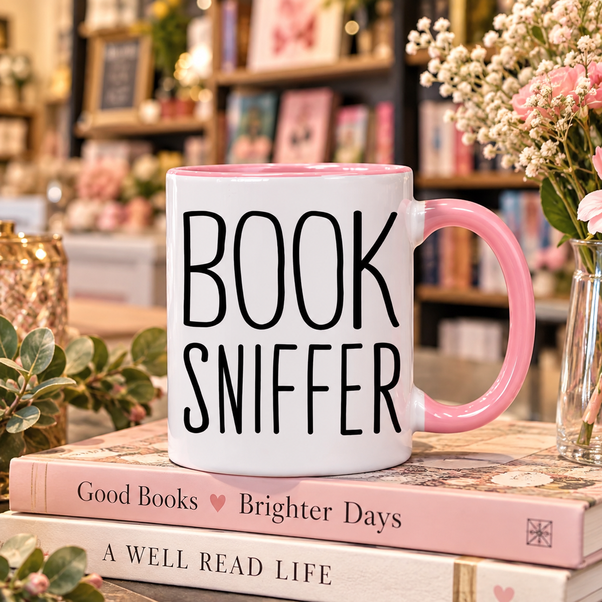 Book Sniffer Mug