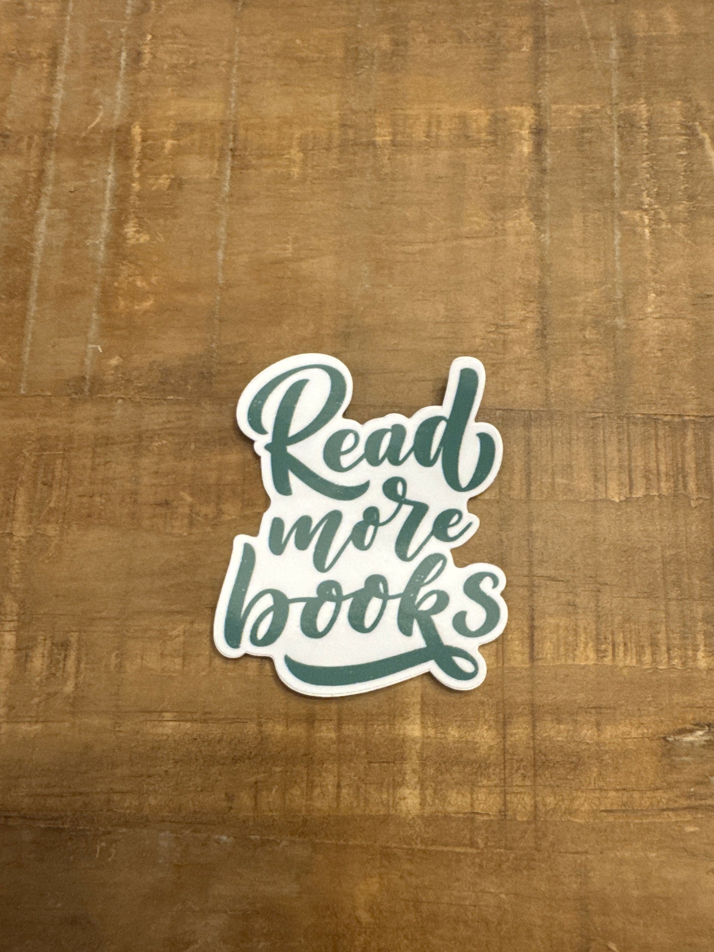 Bookish Read More Books Sticker