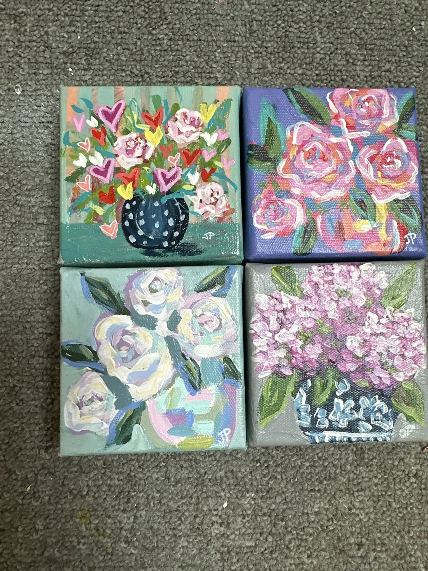 Pierce Paints original mini painting