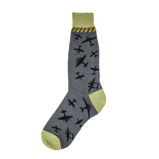 MENS FT AIRPLANE SOCKS