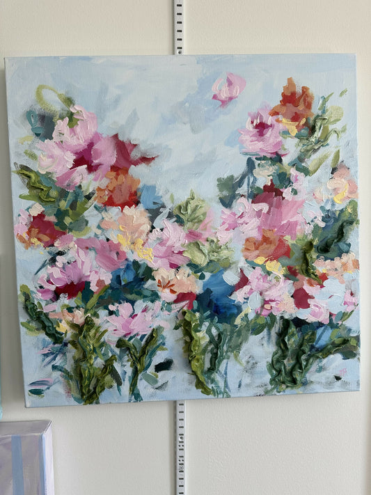 Original hydrangea painting