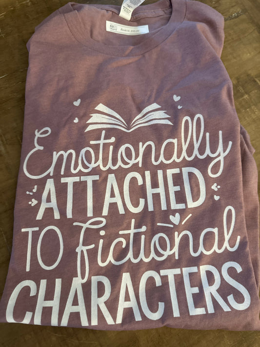 Bookish Emotionally Attached T-Shirt